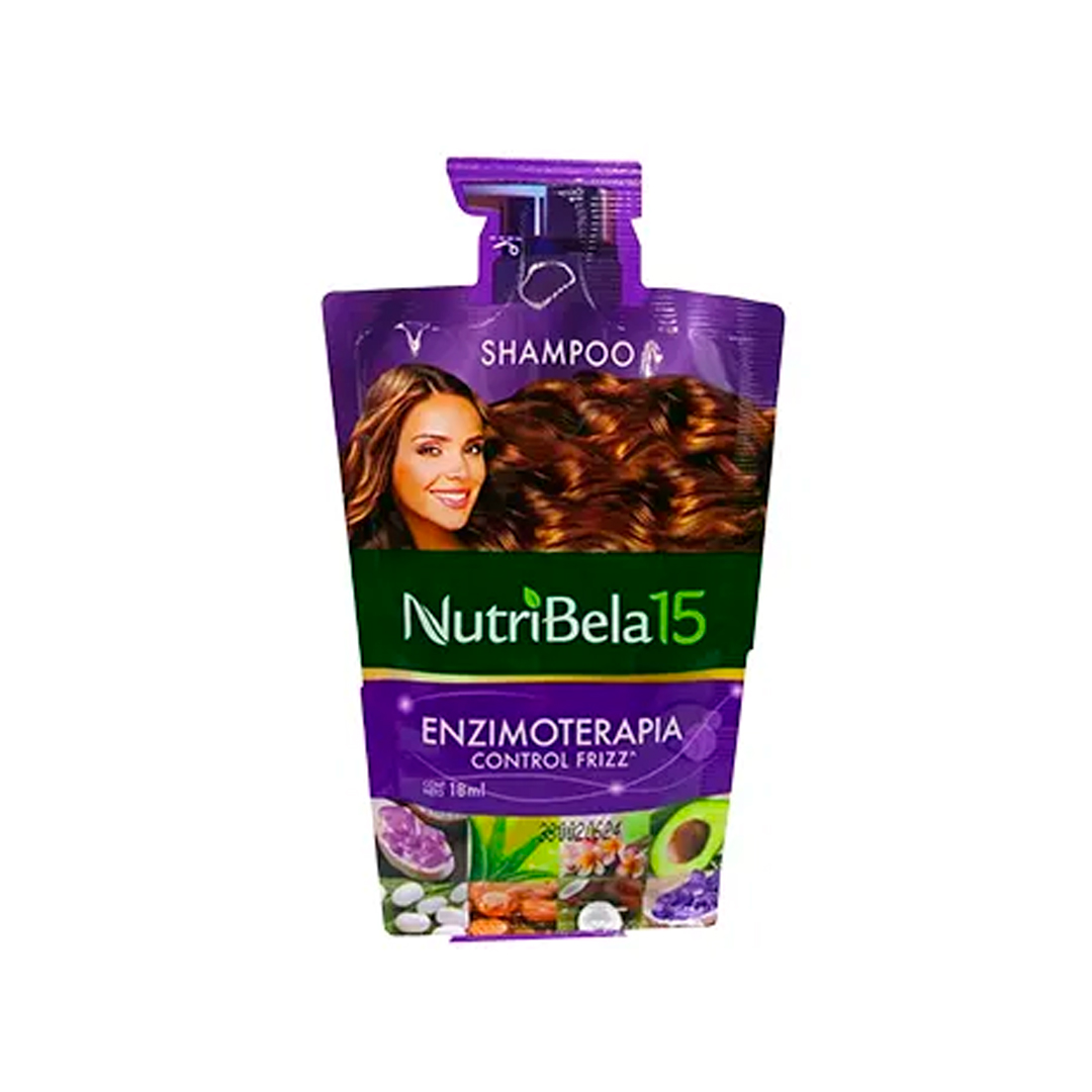 Nutribella15 Shampoo 12x18ml Enzimoterapia