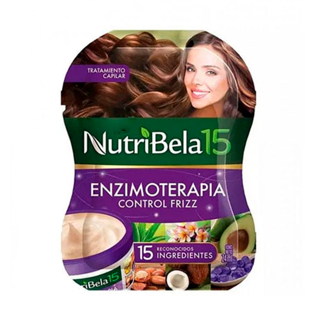 Nutribella15 Tratamiento Capilar 12x24ml Enzimoterapia